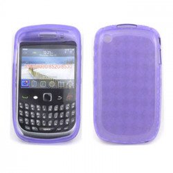 BlackBerry Curve 8520 8530 9300 9330 TPU Gel Case (Purple)